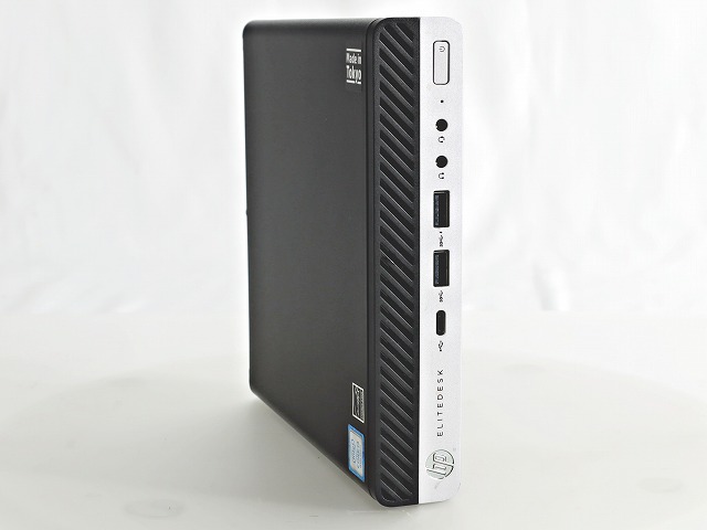 HP [4GB増設済][Microsoft Office Personal 2021付属]ELITEDESK 800 G4 DM [新品SSD] 